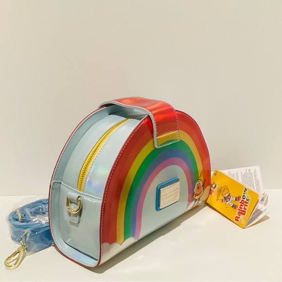 Loungefly x Rainbow Brite & Starlite Colorful Light-Up Figural Crossbody Bag - Picture 2 of 6